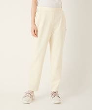 R6LAE20230 HIROKO BIS(小さいサイズ)(メゾン ドゥ サンク) 【小さいサイズ】両面起毛デザインプルオンパンツ アイボリー