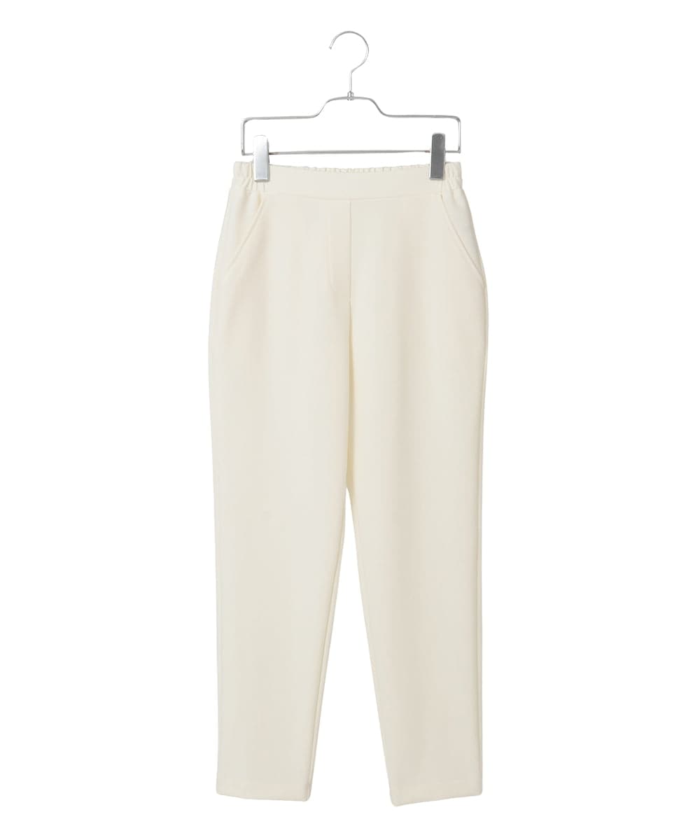 R6LAE20230 HIROKO BIS(小さいサイズ)(メゾン ドゥ サンク) 【小さいサイズ】両面起毛デザインプルオンパンツ グレー