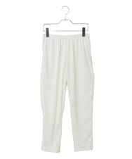 R6LAE20230 HIROKO BIS(小さいサイズ)(メゾン ドゥ サンク) 【小さいサイズ】両面起毛デザインプルオンパンツ グレー