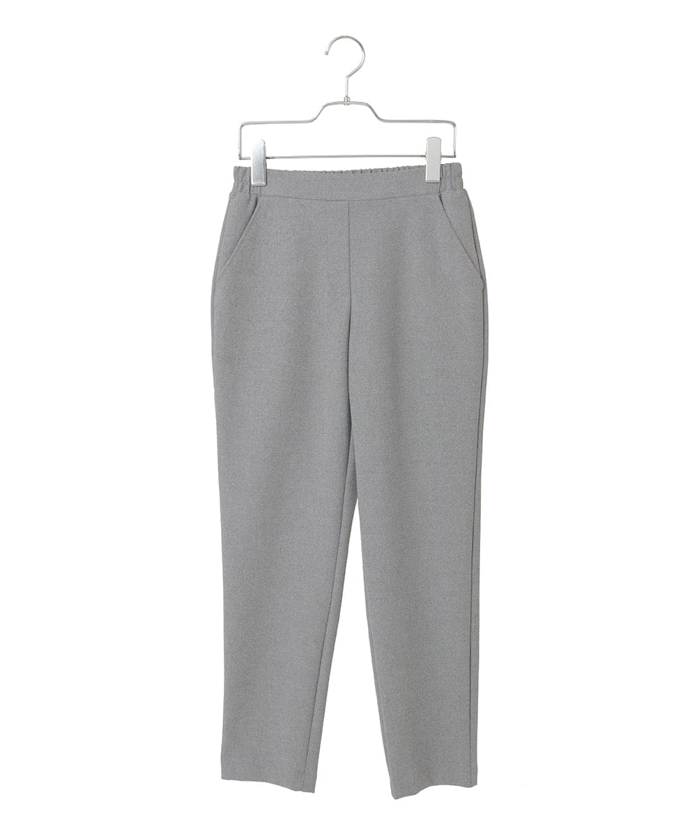 R6LAE20230 HIROKO BIS(小さいサイズ)(メゾン ドゥ サンク) 【小さいサイズ】両面起毛デザインプルオンパンツ グレー