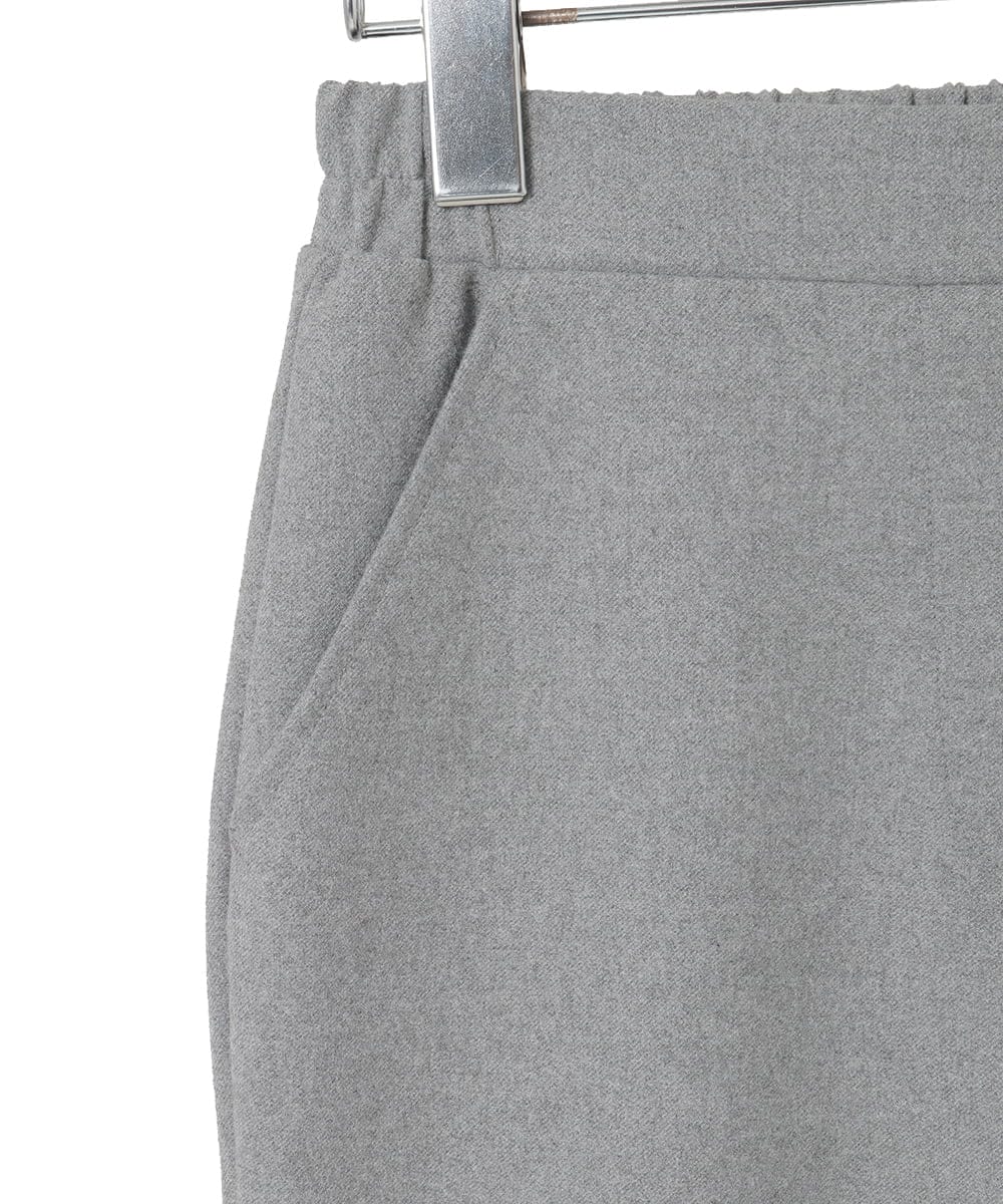 R6LAE20230 HIROKO BIS(小さいサイズ)(メゾン ドゥ サンク) 【小さいサイズ】両面起毛デザインプルオンパンツ グレー