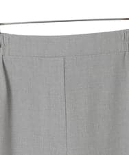 R6LAF30230 HIROKO BIS(小さいサイズ)(メゾン ドゥ サンク) 【小さいサイズ】ストレッチワイドパンツ/アルガンオイル加工/洗える ベージュ