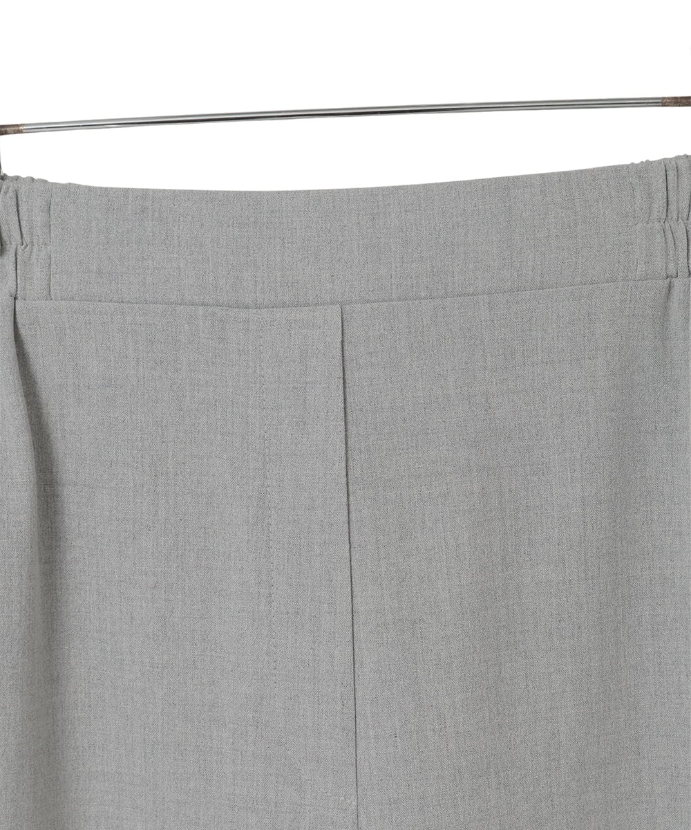 R6LAF30230 HIROKO BIS(小さいサイズ)(メゾン ドゥ サンク) 【小さいサイズ】ストレッチワイドパンツ/アルガンオイル加工/洗える ベージュ