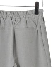 R6LAF30230 HIROKO BIS(小さいサイズ)(メゾン ドゥ サンク) 【小さいサイズ】ストレッチワイドパンツ/アルガンオイル加工/洗える ベージュ