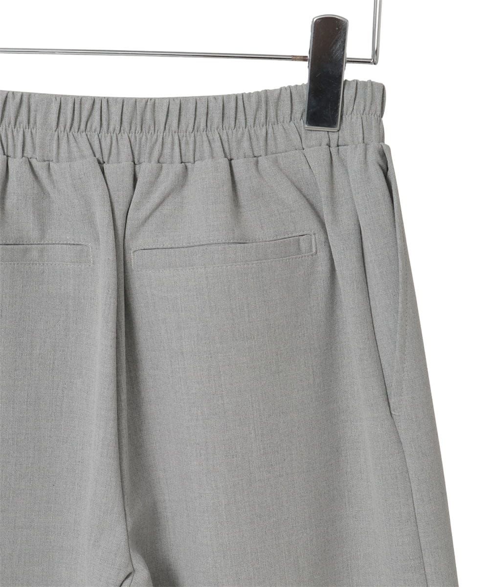 R6LAF30230 HIROKO BIS(小さいサイズ)(メゾン ドゥ サンク) 【小さいサイズ】ストレッチワイドパンツ/アルガンオイル加工/洗える ベージュ