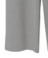 R6LAF30230 HIROKO BIS(小さいサイズ)(メゾン ドゥ サンク) 【小さいサイズ】ストレッチワイドパンツ/アルガンオイル加工/洗える ベージュ