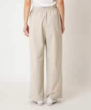 R6LAF30230 HIROKO BIS(小さいサイズ)(メゾン ドゥ サンク) 【小さいサイズ】ストレッチワイドパンツ/アルガンオイル加工/洗える ベージュ