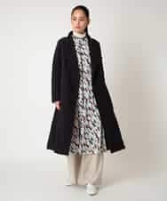 R6LAF30230 HIROKO BIS(小さいサイズ)(メゾン ドゥ サンク) 【小さいサイズ】ストレッチワイドパンツ/アルガンオイル加工/洗える ベージュ