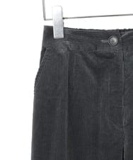 R6LAF31230 HIROKO BIS(小さいサイズ)(メゾン ドゥ サンク) 【小さいサイズ】ストレッチコーデュロイパンツ /洗える ダークグレー