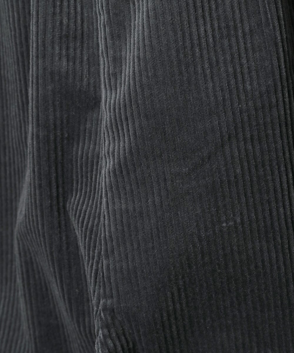 R6LAF31230 HIROKO BIS(小さいサイズ)(メゾン ドゥ サンク) 【小さいサイズ】ストレッチコーデュロイパンツ /洗える ダークグレー