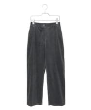 R6LAF31230 HIROKO BIS(小さいサイズ)(メゾン ドゥ サンク) 【小さいサイズ】ストレッチコーデュロイパンツ /洗える ダークグレー