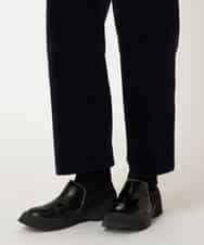 R6LAF31230 HIROKO BIS(小さいサイズ)(メゾン ドゥ サンク) 【小さいサイズ】ストレッチコーデュロイパンツ /洗える ダークグレー