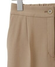 R6LAV75190 HIROKO BIS(小さいサイズ)(メゾン ドゥ サンク) 【小さいサイズ/洗える】2WAYストレッチテーパードパンツ グレー
