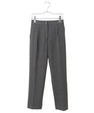 R6LAV75190 HIROKO BIS(小さいサイズ)(メゾン ドゥ サンク) 【小さいサイズ/洗える】2WAYストレッチテーパードパンツ グレー