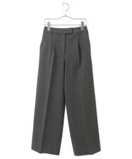 R6LAV77190 HIROKO BIS(小さいサイズ)(メゾン ドゥ サンク) 【小さいサイズ/洗える】2WAYストレッチストレートワイドパンツ ベージュ