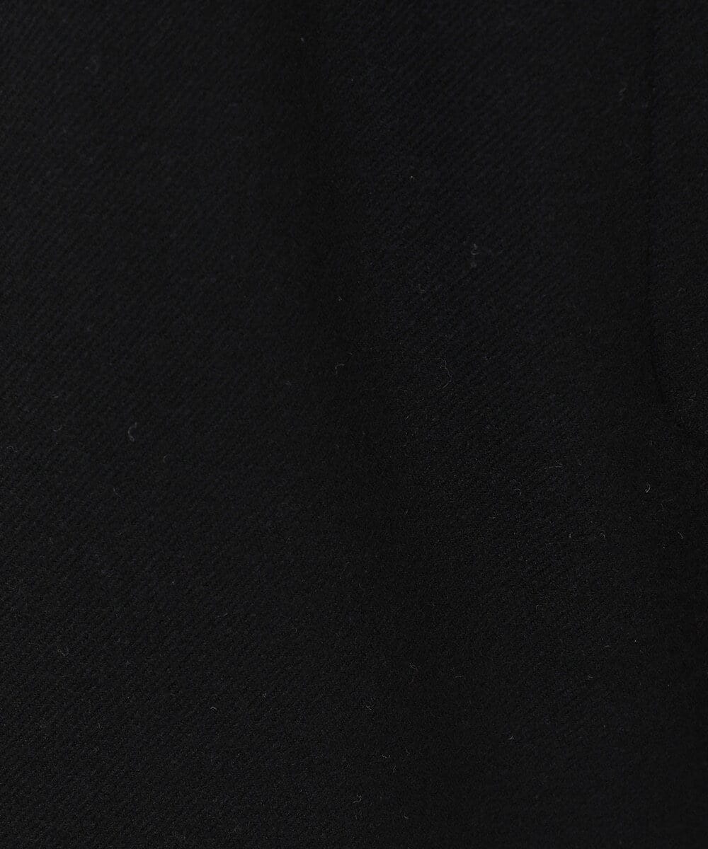 R6LAW50230 HIROKO BIS(小さいサイズ)(メゾン ドゥ サンク) 【小さいサイズ/洗濯機で洗える】カシミアタッチツイルストレッチパンツ　 ブラック