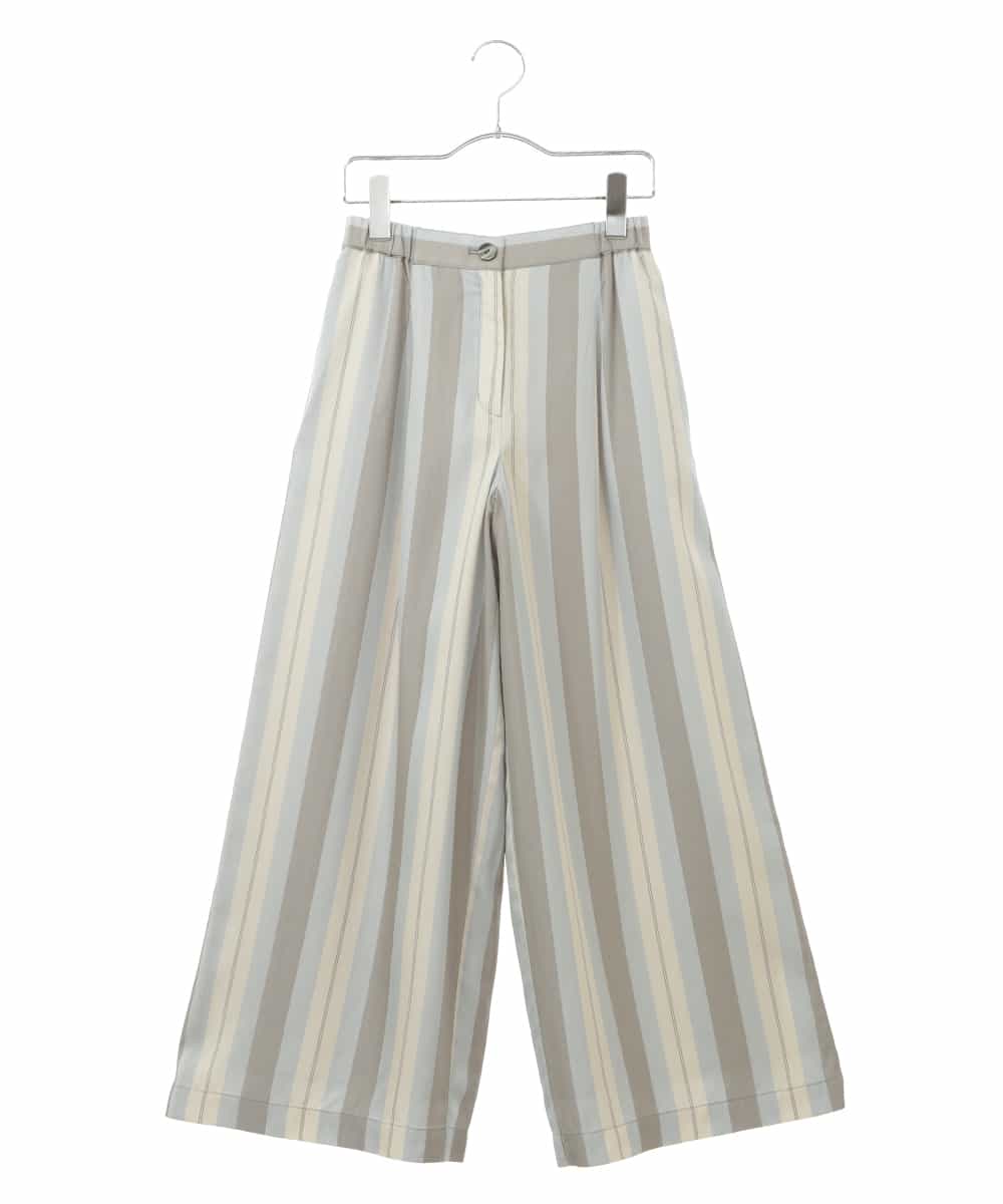 R6LDP16230 HIROKO BIS(小さいサイズ)(メゾン ドゥ サンク) 【小さいサイズ】デザインストライプパンツ ピンク