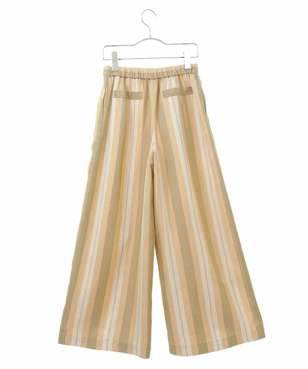 R6LDP16230 HIROKO BIS(小さいサイズ)(メゾン ドゥ サンク) 【小さいサイズ】デザインストライプパンツ ピンク