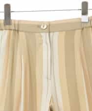 R6LDP16230 HIROKO BIS(小さいサイズ)(メゾン ドゥ サンク) 【小さいサイズ】デザインストライプパンツ ピンク