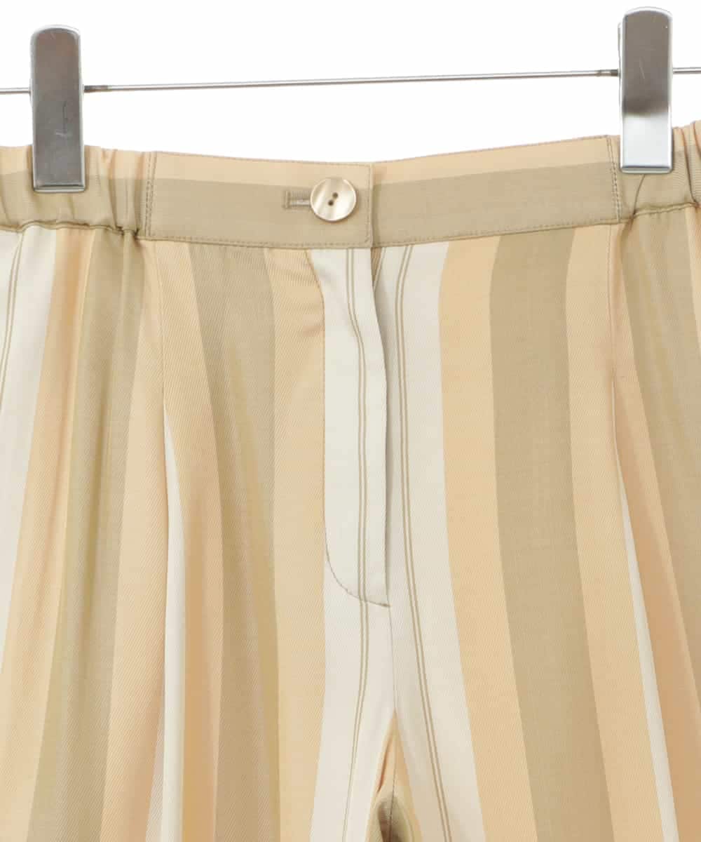 R6LDP16230 HIROKO BIS(小さいサイズ)(メゾン ドゥ サンク) 【小さいサイズ】デザインストライプパンツ ピンク