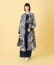 R6LED12250 HIROKO BIS(小さいサイズ)(メゾン ドゥ サンク) 【小さいサイズ】ステッチポイントストレッチデニムパンツ ネイビー