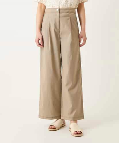 R6LFD32290 HIROKO BIS(小さいサイズ) 【小さいサイズ】リネンライクイージーワイドパンツ