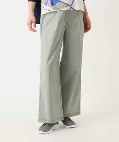 R6LFD32290 HIROKO BIS(小さいサイズ) 【小さいサイズ】リネンライクイージーワイドパンツ