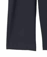 R6LFD51170 HIROKO BIS(小さいサイズ)(メゾン ドゥ サンク) 【小さいサイズ】ハイストレッチセミワイドパンツ ホワイト