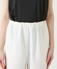 R6LGE40230 HIROKO BIS(小さいサイズ)(メゾン ドゥ サンク) 【小さいサイズ】ウエストギャザーストレッチパンツ ネイビー