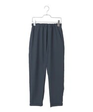 R6LGE40230 HIROKO BIS(小さいサイズ)(メゾン ドゥ サンク) 【小さいサイズ】ウエストギャザーストレッチパンツ ネイビー