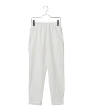 R6LGE40230 HIROKO BIS(小さいサイズ)(メゾン ドゥ サンク) 【小さいサイズ】ウエストギャザーストレッチパンツ ネイビー
