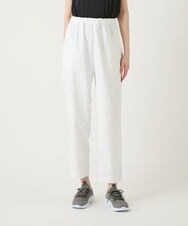 R6LGE40230 HIROKO BIS(小さいサイズ)(メゾン ドゥ サンク) 【小さいサイズ】ウエストギャザーストレッチパンツ ネイビー