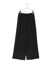 R6LGE52230 HIROKO BIS(小さいサイズ)(メゾン ドゥ サンク) 【小さいサイズ】ファンクションワイドパンツ/接触冷感/UVカット/速乾 ブルー