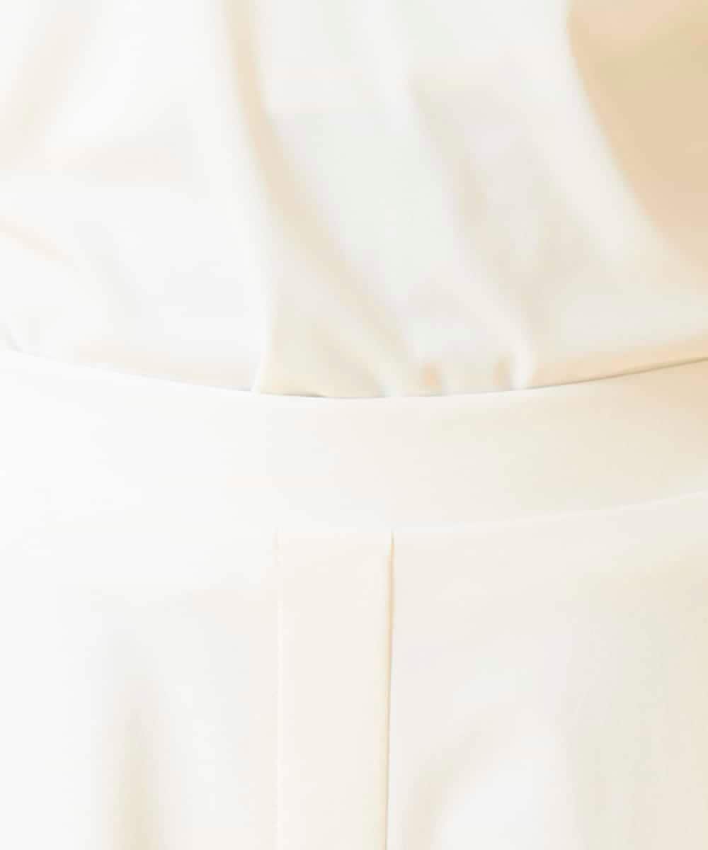 R6LGE55190 HIROKO BIS(小さいサイズ)(メゾン ドゥ サンク) 【小さいサイズ】エアリーフィット2WAYストレッチパンツ ホワイト