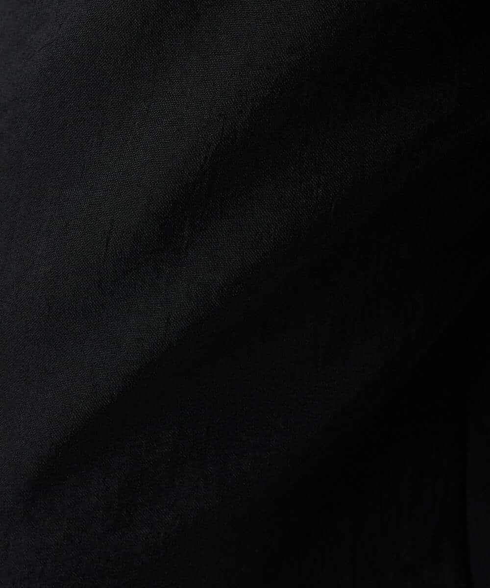 R6LHA51230 HIROKO BIS(小さいサイズ)(メゾン ドゥ サンク) 【小さいサイズ】リネンライクドライイージーワイドパンツ ネイビー