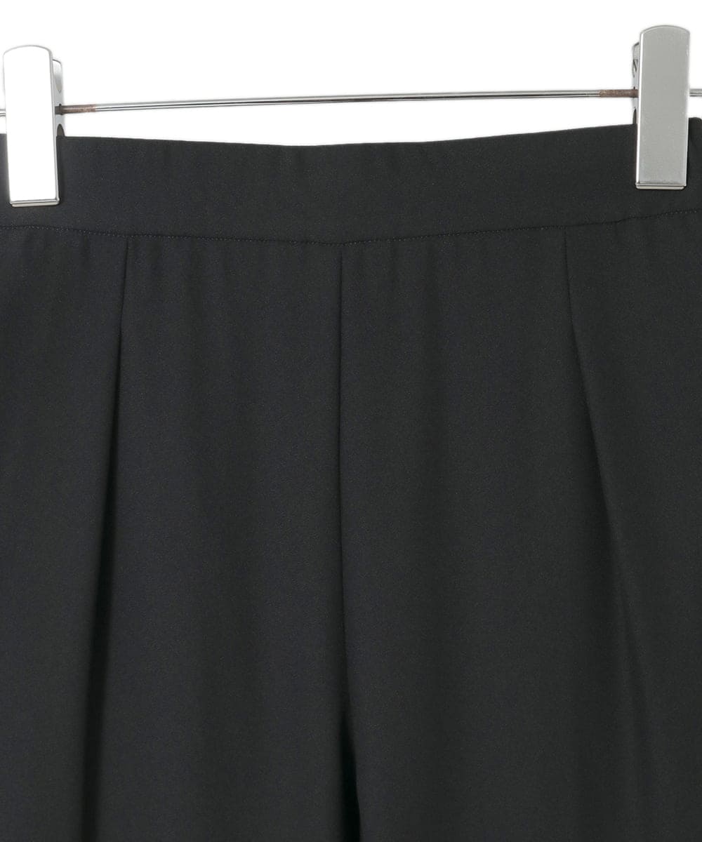 R6LJD01180 HIROKO BIS(小さいサイズ)(メゾン ドゥ サンク) 【小さいサイズ】テーパードジョーゼットパンツ ブラウン