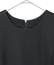 R6PAF02390 HIROKO BIS(小さいサイズ)(メゾン ドゥ サンク) 【小さいサイズ】スムースウールAラインジャンパースカート ブラック