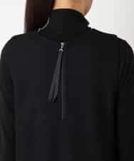 R6PAF02390 HIROKO BIS(小さいサイズ)(メゾン ドゥ サンク) 【小さいサイズ】スムースウールAラインジャンパースカート ブラック