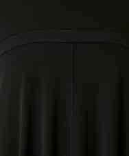 R6PGE02390 HIROKO BIS(小さいサイズ)(メゾン ドゥ サンク) 【小さいサイズ】ケープスリーブデザインワンピース ブラック