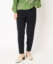R6QAA26240 HIROKO BIS(小さいサイズ)(メゾン ドゥ サンク) 【小さいサイズ/洗える】ハイストレッチイージーパンツ ネイビー