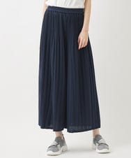 R6QAC42290 HIROKO BIS(小さいサイズ)(メゾン ドゥ サンク) 【小さいサイズ】プリーツニットパンツ ブラック