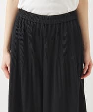 R6QAC42290 HIROKO BIS(小さいサイズ)(メゾン ドゥ サンク) 【小さいサイズ】プリーツニットパンツ ブラック
