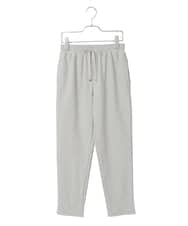 R6QAE30190 HIROKO BIS(小さいサイズ)(メゾン ドゥ サンク) 【小さいサイズ】裏起毛ジョガープルオンパンツ ブラック