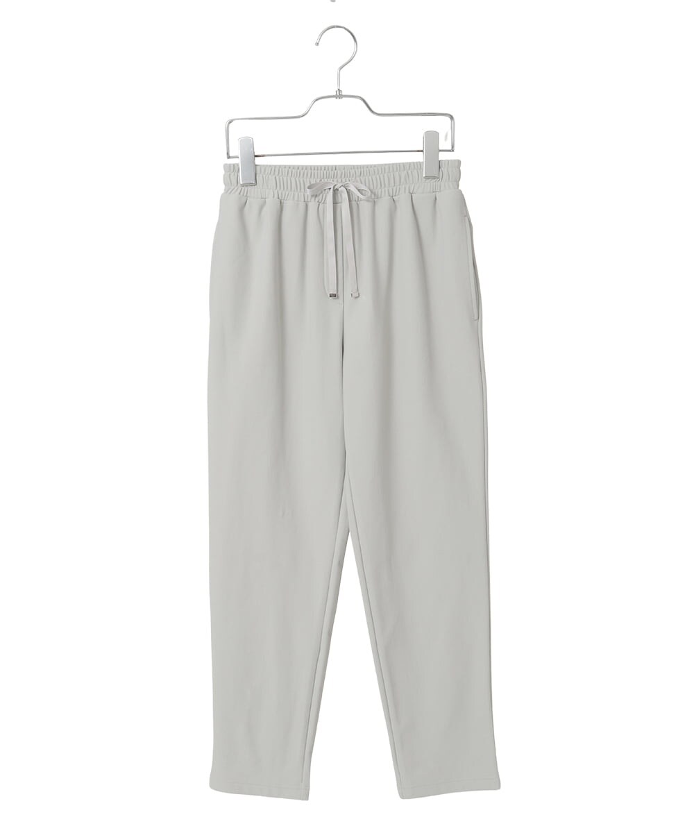R6QAE30190 HIROKO BIS(小さいサイズ)(メゾン ドゥ サンク) 【小さいサイズ】裏起毛ジョガープルオンパンツ グレー