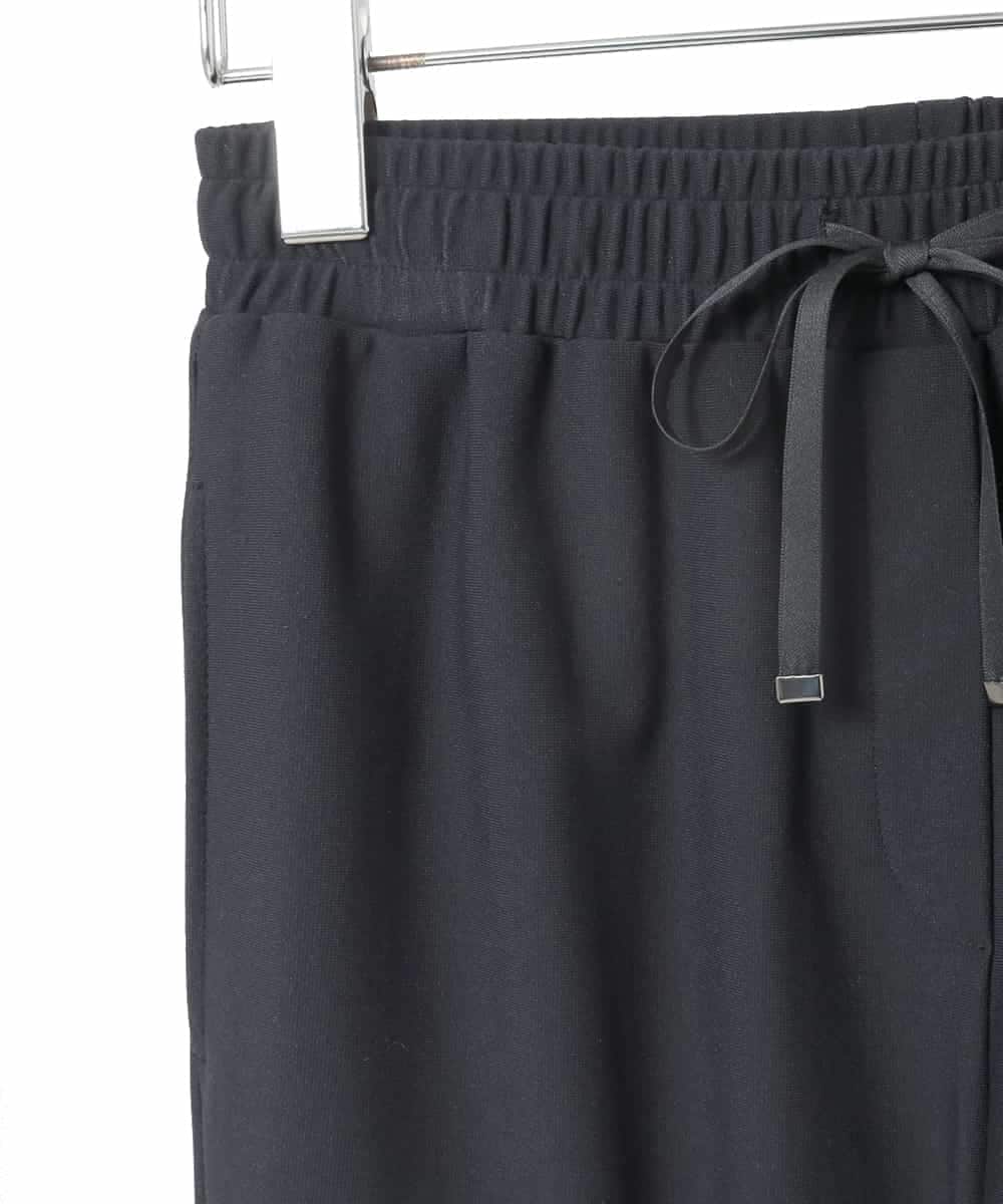 R6QAE30190 HIROKO BIS(小さいサイズ)(メゾン ドゥ サンク) 【小さいサイズ】裏起毛ジョガープルオンパンツ ブラック