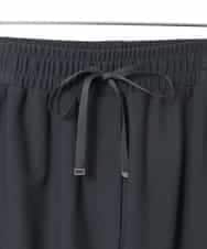 R6QAE30190 HIROKO BIS(小さいサイズ)(メゾン ドゥ サンク) 【小さいサイズ】裏起毛ジョガープルオンパンツ ブラック