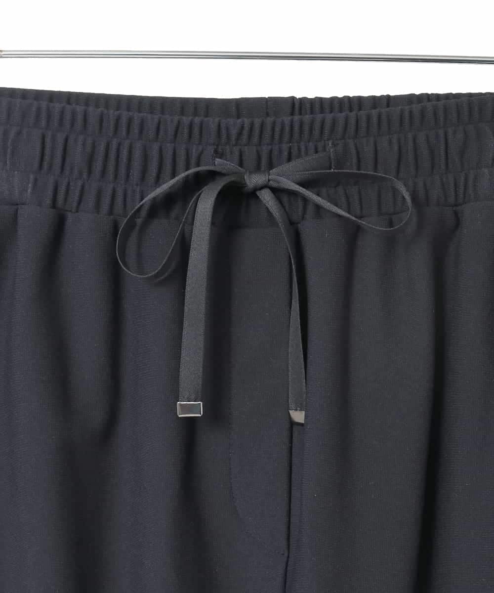 R6QAE30190 HIROKO BIS(小さいサイズ)(メゾン ドゥ サンク) 【小さいサイズ】裏起毛ジョガープルオンパンツ ブラック