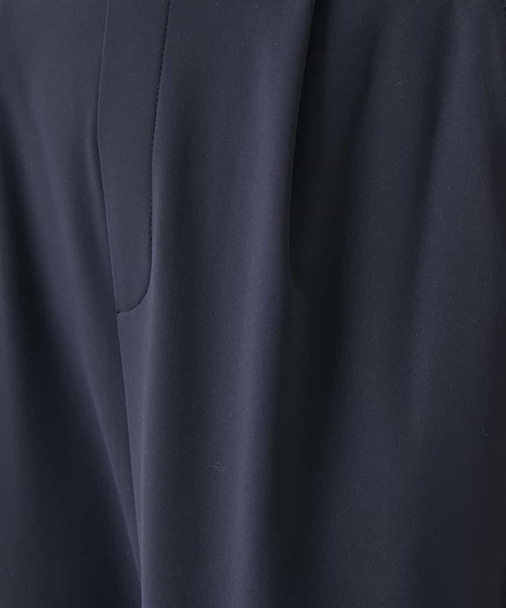R6QAG60190 HIROKO BIS(小さいサイズ)(メゾン ドゥ サンク) 【小さいサイズ】裏起毛ストレッチベーシックパンツ ネイビー