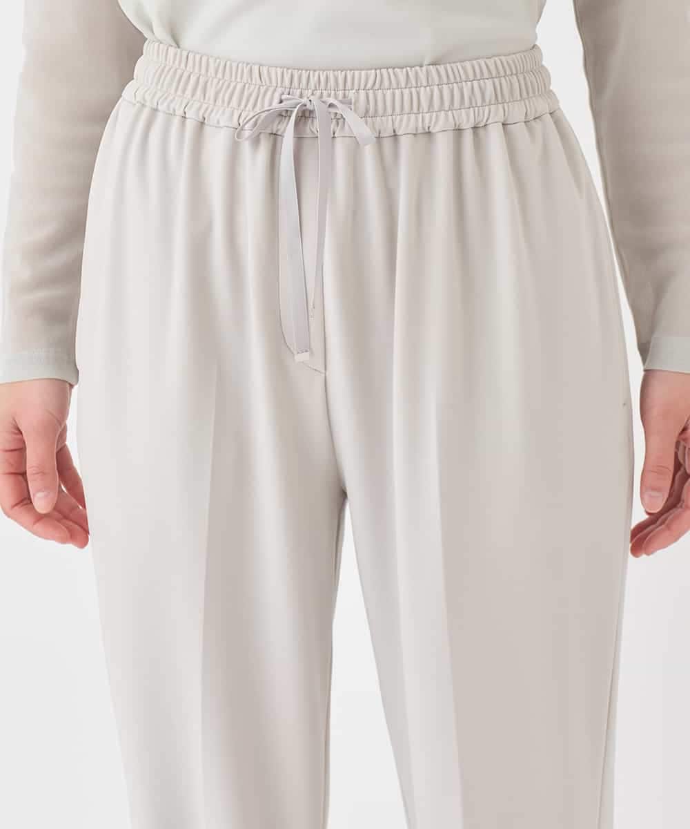 R6QDD81190 HIROKO BIS(小さいサイズ)(メゾン ドゥ サンク) 【小さいサイズ】テーパードイージーパンツ ベージュ