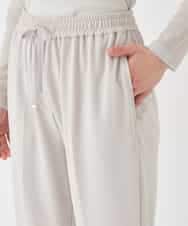 R6QDD81190 HIROKO BIS(小さいサイズ)(メゾン ドゥ サンク) 【小さいサイズ】テーパードイージーパンツ ベージュ